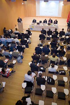 Imagen de la apertura de la conferencia.
