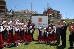 Paseo &quot;comunidad foral de navarra&quot; en Mar del Plata