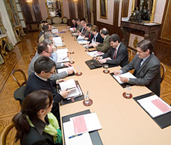 Reuníón del proyecto de Desarrollo del Pirineo 