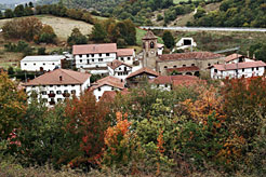 Vista panorámica de Olagüe