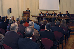 Acto de clausura del máster