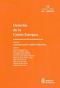 Portada del libro &quot;Derecho de la Unión Europea&quot;