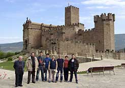 Visita de reclusos a Javier