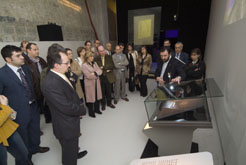 Visita de los empresarios de AEHN a la exposición &quot;La Edad de un Reyno&quot;