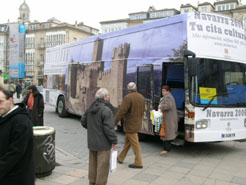 Autobús promocional de Cultura y Turismo