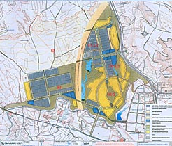 Plano de ubicación del Área de Actividades.