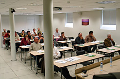 Imagen de los asistentes a la jornada.