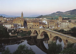 Vista de Puente la Reina.