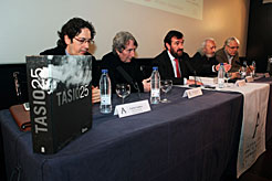 Corpas presenta en Madrid el libro Tasio 25