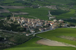 vista aéra de Sansol