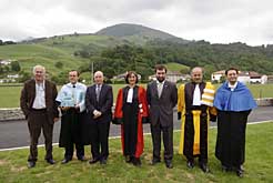 El consejero Corpas en Baigorri