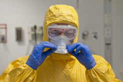 Traje de protección contra ébola
