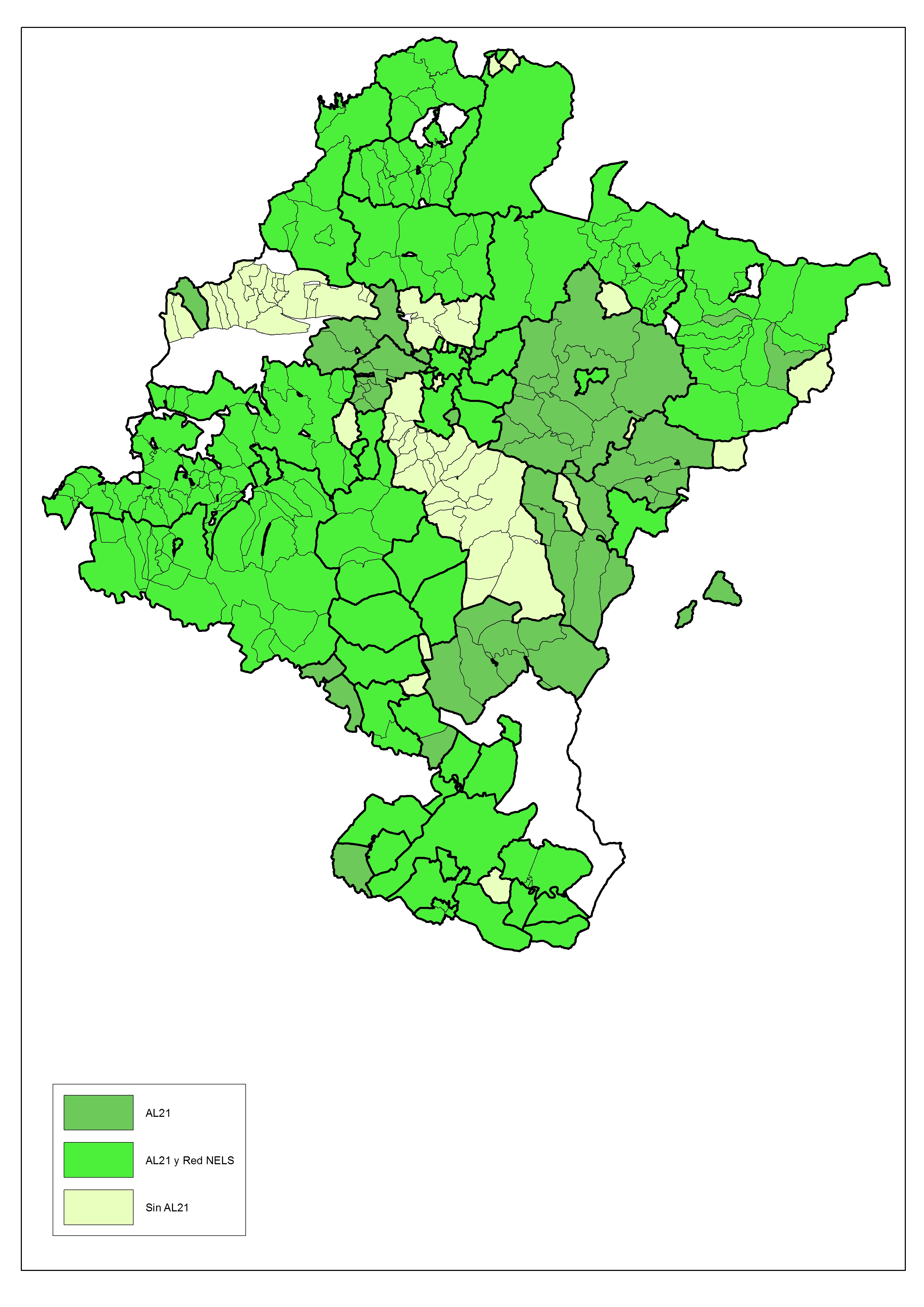 imagen del mapa de la Red NELS 